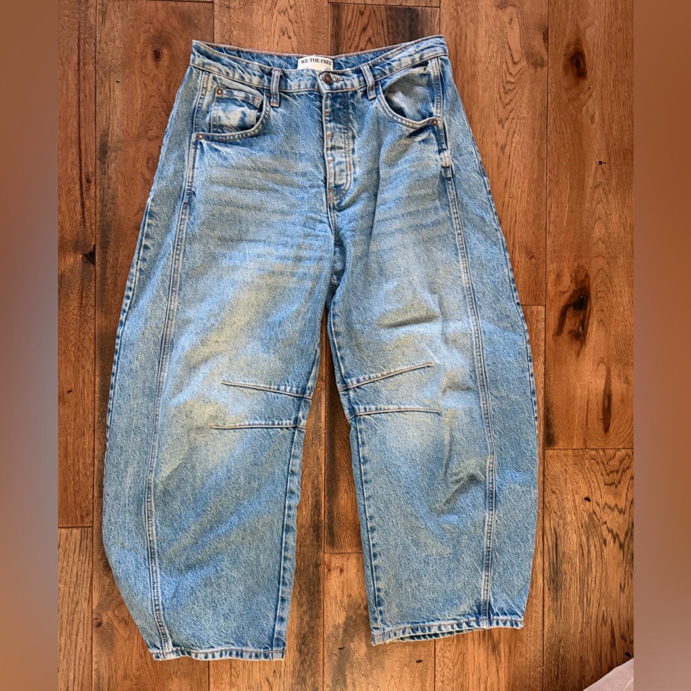 We the Free Good Luck Barrel Jeans - Picture 2 of 3